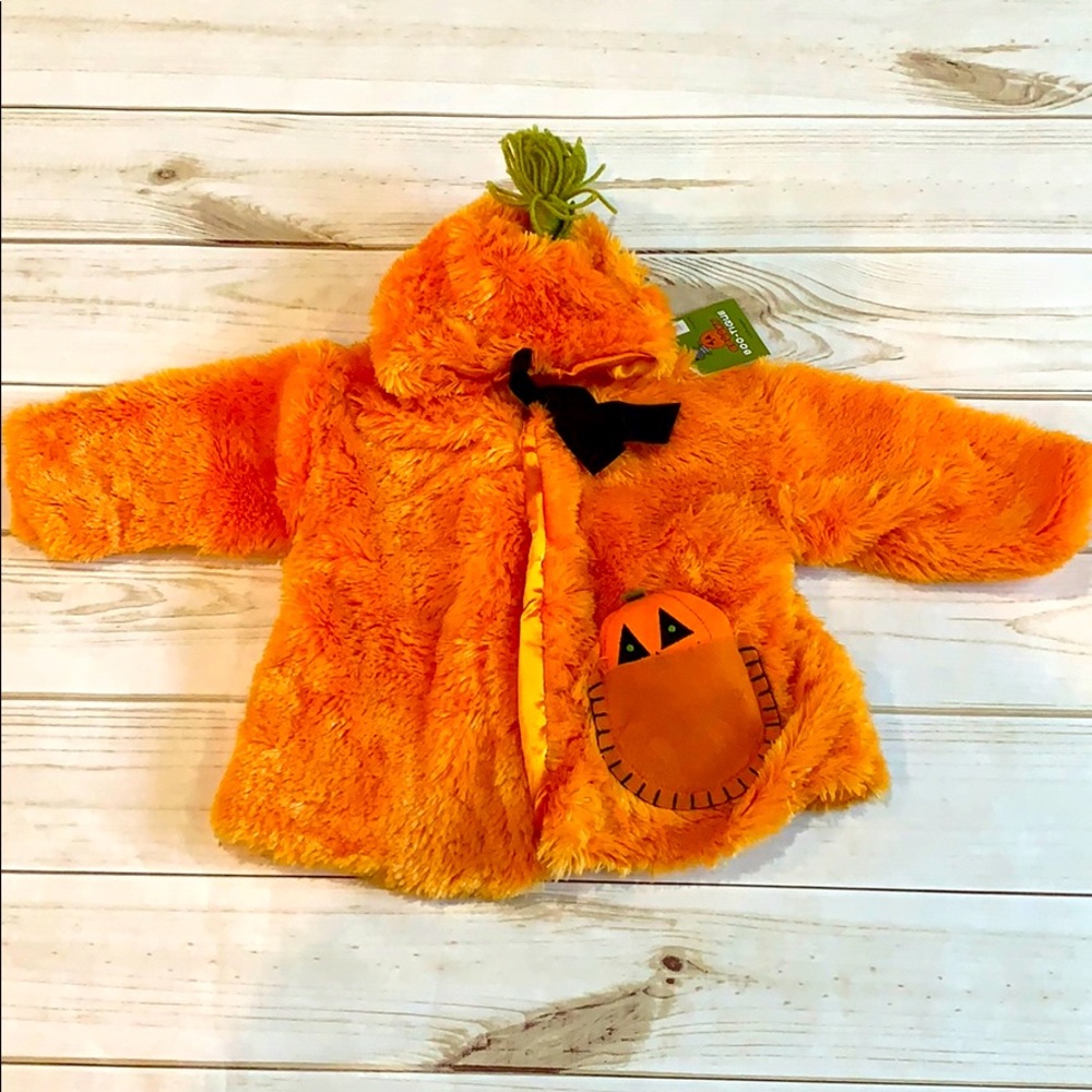 Orange Pumpkin Baby’s Coat